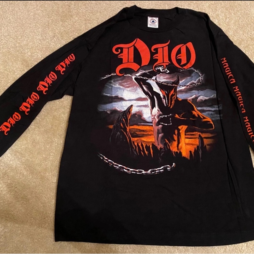 Dio Ronnie James Dio Magica tour long Sleeve T shirt Size Large New without tags